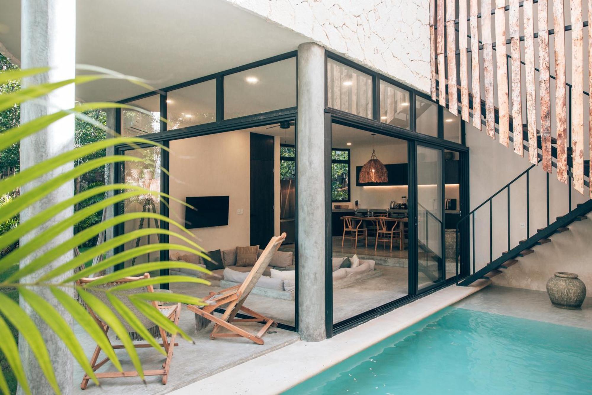 Luxury Jungle Villa-Pvt Pool -100Mbs- Concierge 8A Tulum Exteriér fotografie